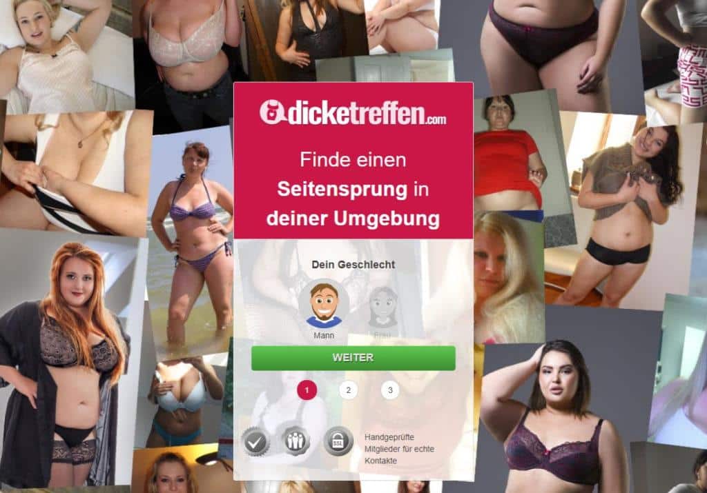 Dicke Frauen-Kontakt zu BBWs